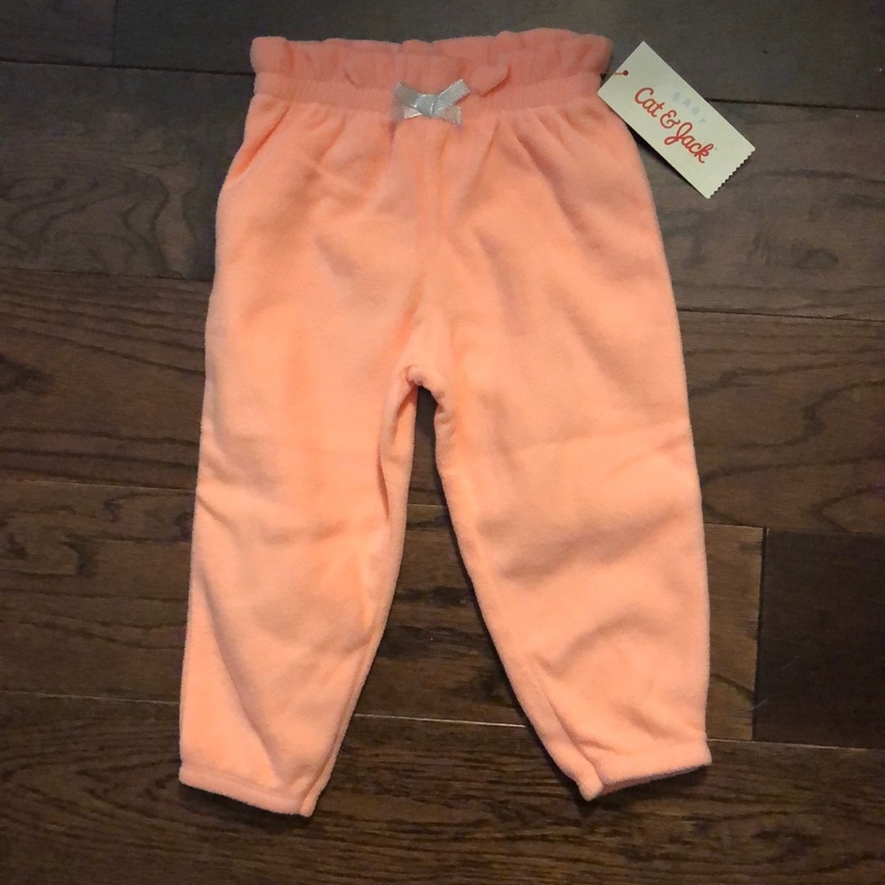 ❗️2 for $10 ❗️Cat & Jack peach fleece sweatpants
